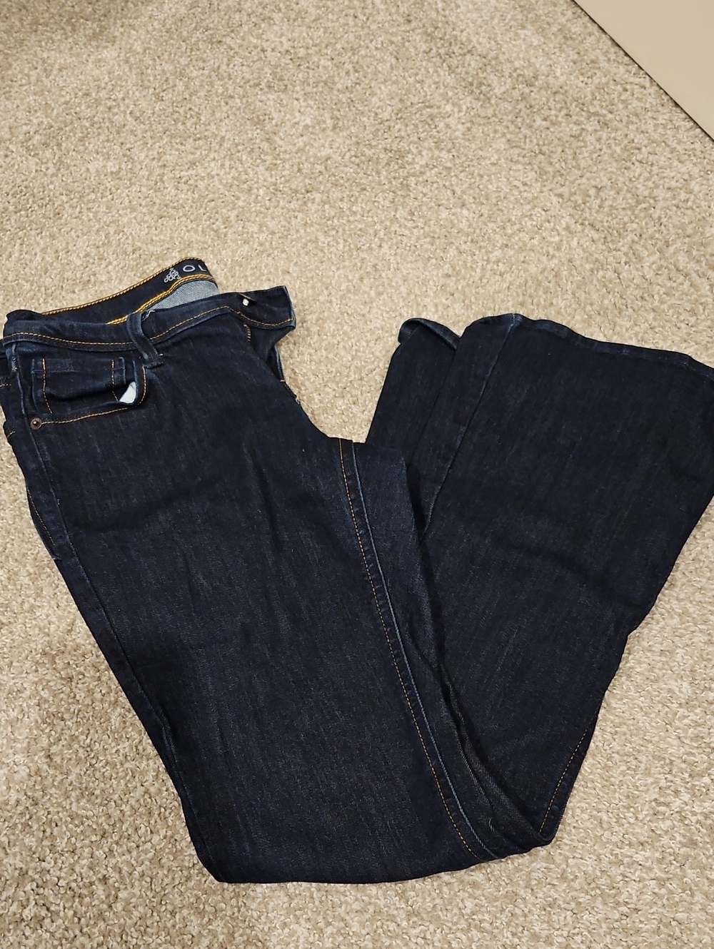 Old Navy Dark Blue Bootcut Jeans